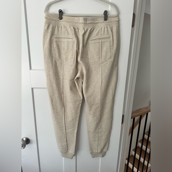 NWT The Normal Brand | Men's Cole Terry Pintuck Jogger - Large Oatmeal - Picture 3 of 4